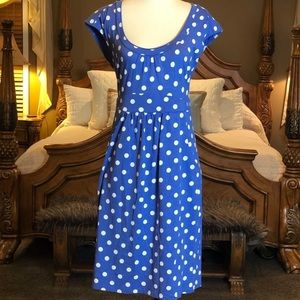 💙Boden Blue Polka Dot Dress💙